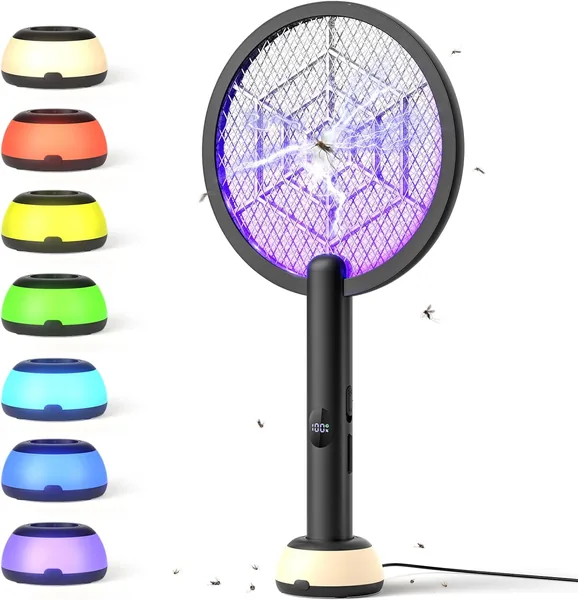 YISSVIC Electric Insect Racket, 1800mAh Mosquito Racket