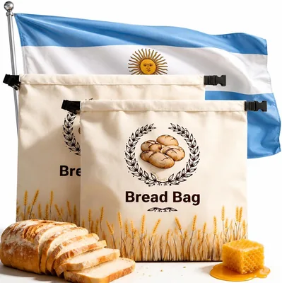 Bolsa de Pan de Cera de Abejas Reutilizable para Masa Madre, Paquete de 2, Mantiene el Pan Fresco - Mejor Oferta