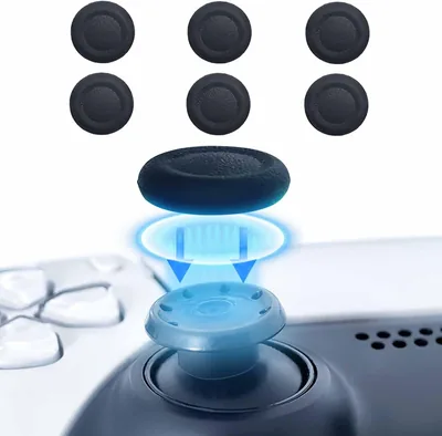 PS5コントローラー用交換スティックキャップ6個セット