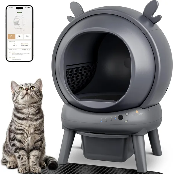 FurryKiddy Automatic Self Cleaning Litter Box