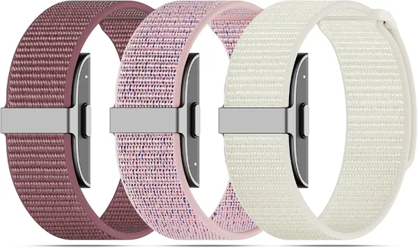 ZOOROO 3-Pack Nylon Loop Sport Replacement Bands