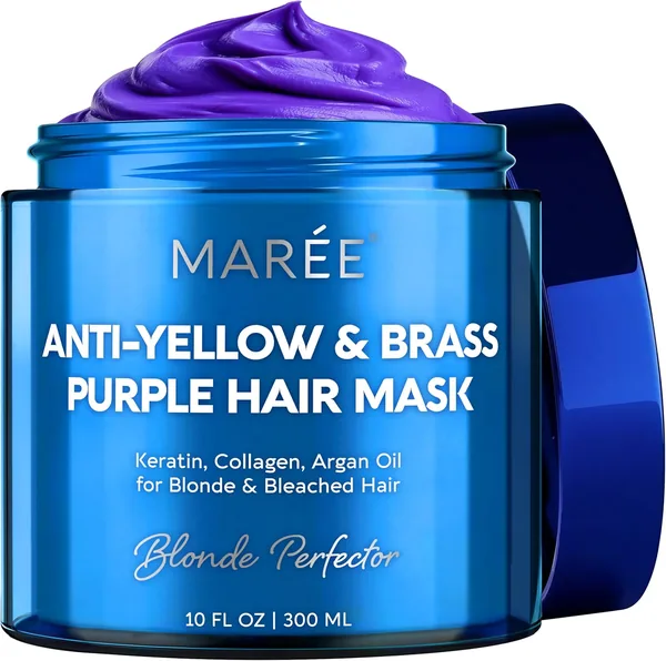 MAREE Anti Yellow Purple Hair Mask