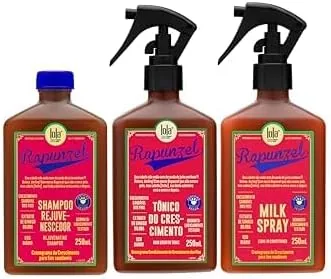 Kit Rapunzel (Shampoo + Tônico + Milk Spray) - Lola From Rio Best Deal
