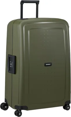 Samsonite S'Cure Spinner L, Valise, L 75 cm, 102 L, Vert (Olive) - 43% de réduction