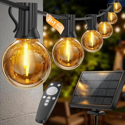 Solar Festoon Lights 16.3M - 15% Off