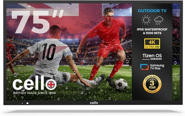Samsung Cello COD75TZ 75" Tizen 4K Smart TV Best Deal