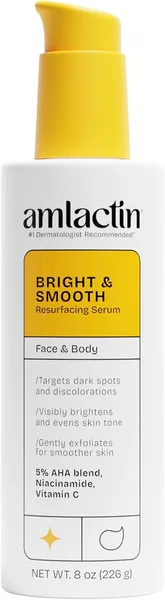 Amlactin Bright and Smooth Resurfacing Serum, 8oz