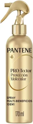 Pantene PRO-Tector Protección Molecular Spray Protector Térmico 10 en 1 Para Cabello 170 ml - 35% Descuento