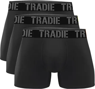 TRADIE Men's Trunk 3-Pack - Stretch Cotton Underwear