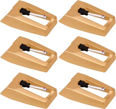SAVITA 6pcs Record Player Needles - Turntable Stylus Replacement Parts Best Deal