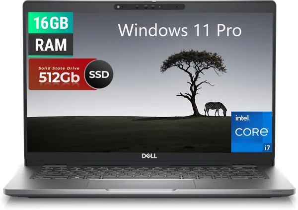 Dell Latitude 5330 Business Laptop, 13.3 Inch FHD (1920 x 1080) Intel Core i7-1265U, 16GB RAM, 512GB SSD, US QWERTY Keyboard, Windows 11 Pro (Refurbished)