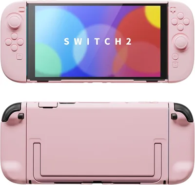 PlayVital Beschermende Hoes voor Nintendo Switch 2 - Dockbare Hard Case met Duimgrepen, Sticker en Knopafdekkingen, Anti-krab