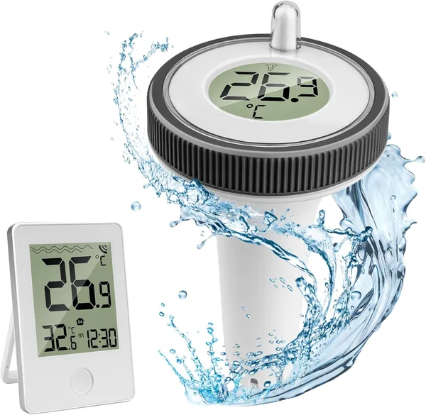 Floating Wireless Digital Thermometer for Pool