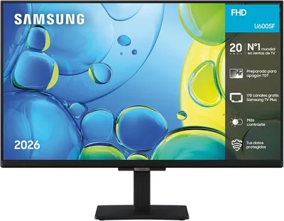Samsung TV 27 Pulgadas Full HD F6005 Smart TV con TV Plus, OTS Lite, HDR y Seguridad Knox - Capacidad de Transmisión de Contenido UHD 4K - Mejor Oferta