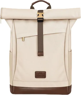 MATEIN HER Rolltop Rucksack Damen Groß, wasserdicht, 18-22L | Laptop-Rucksack für Damen mit 17 Zoll