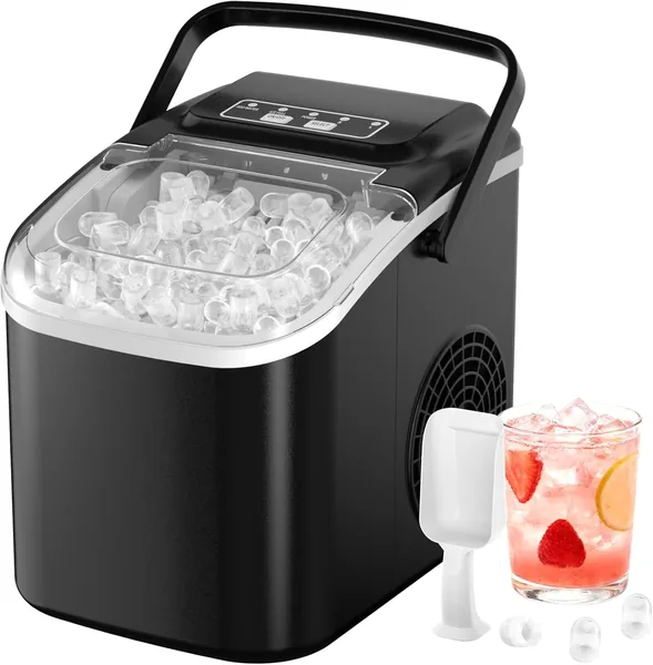 Acmeenjoy Portable Home Ice Maker 12kg/24H