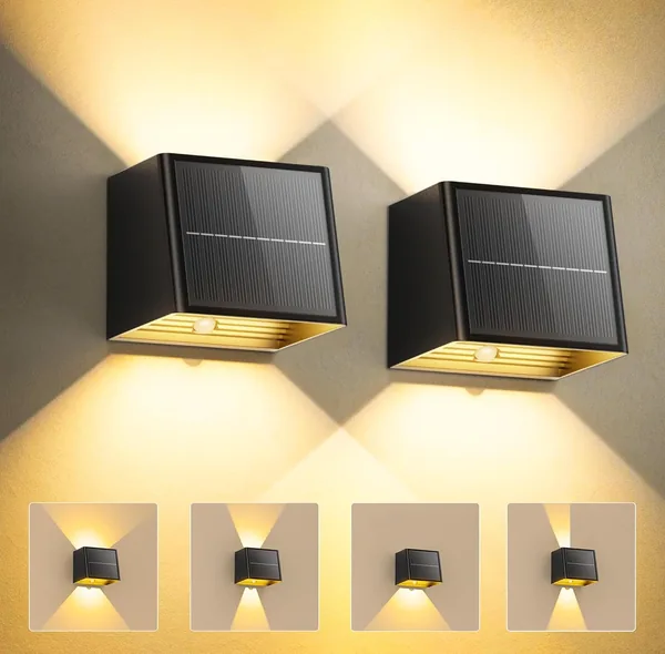 TuyLuxe Outdoor Wall Lights with Motion Sensor