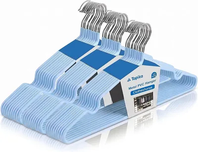 Topika Non-Slip Groove Clothes Hangers - 16% Off