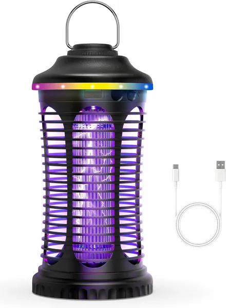 Electric Mosquito Repellent Lamp, 4000 mAh Electric Mosquito Net