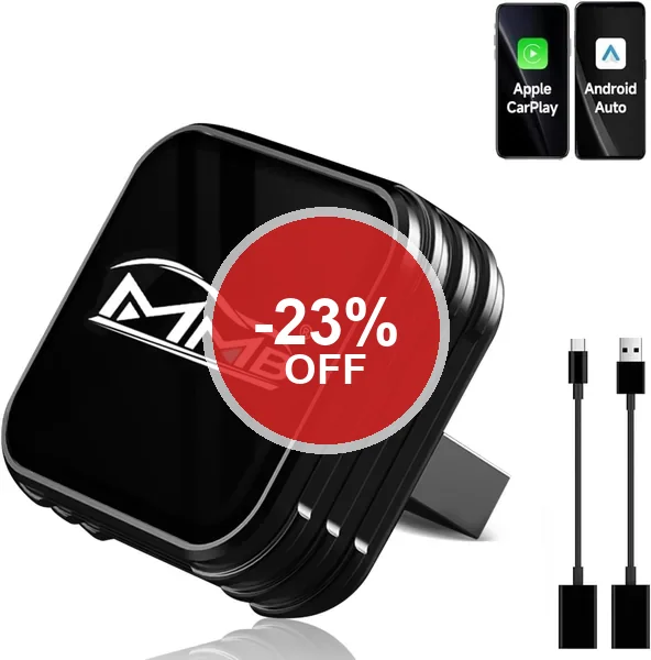 MMB CP-Ultra 2026: Adattatore 2 in 1 CarPlay Wireless Sconto del 23%