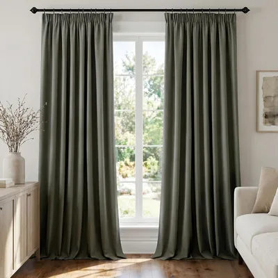 Cortinas oscuras Deconovo para sala de estar y dormitorio, 140 x 260 cm, 2 paneles, aislantes térmicos fríos y calientes