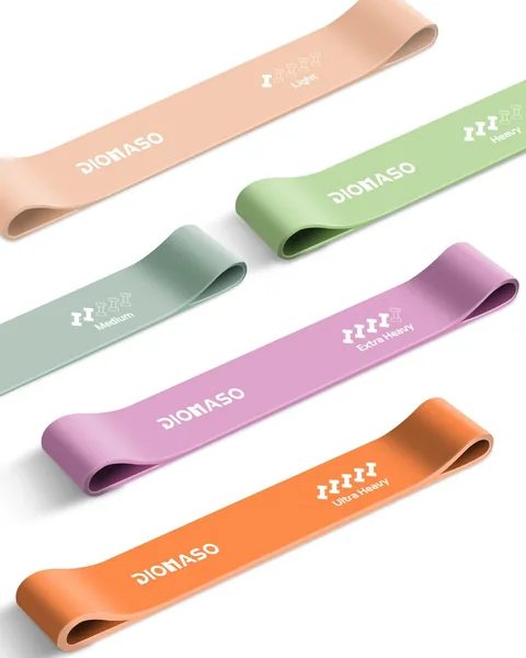 DIOMASO Fitnessb nder 5er Set in Exklusiv-Farbe
