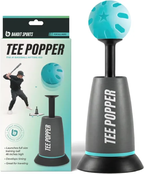 Bandit Sports Tee Popper Durable Nylon Strength Batting Tee