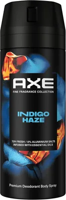 Axe Dezodorant Premium w Sprayu Indigo Haze bez Aluminiowej Soli, 72h Świeżości, 150ml