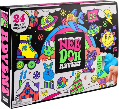 Schylling NeeDoh Squishmas Advent Calendar Best Deal