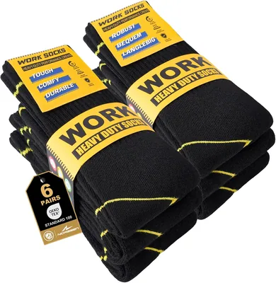 Niorasen Work Boot Socks - 6/10 Pairs