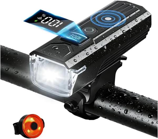 Bicycle Light, 2000 LM Ultra Bright & Automatic Lighting