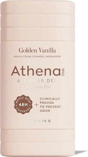 Athena Club All Over Deo Natural Deodorant Stick for Women