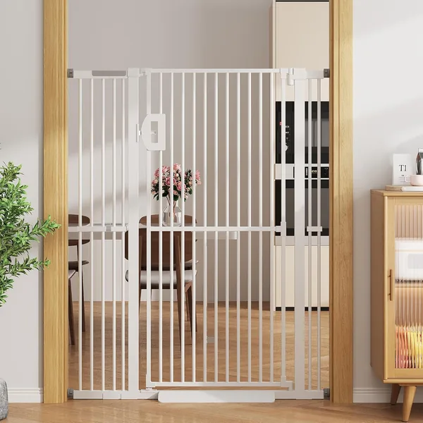 Jekriuet 57" Extra Tall Pet Gate