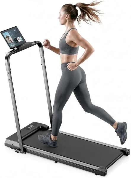 Foldable Home Treadmill - Upgraded Durable & Portable Electric Treadmill for Home Fitness