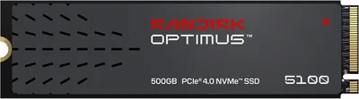 SANDISK Optimus 5100 NVMe SSD 500 Go (jusqu'à 7100/6700 Mo/s en lecture/écriture, M.2 2280, PCIe 4.0x4) - 21% de réduction