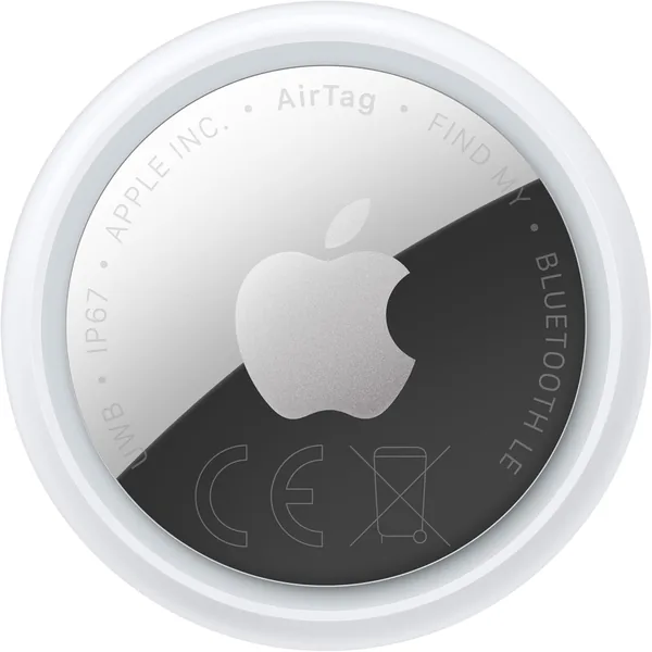 Apple AirTag (2nd Generation) - Useful for locating key chains, wallets and more; Works by making a sound; Configures with a simple tap from iPhone or iPad