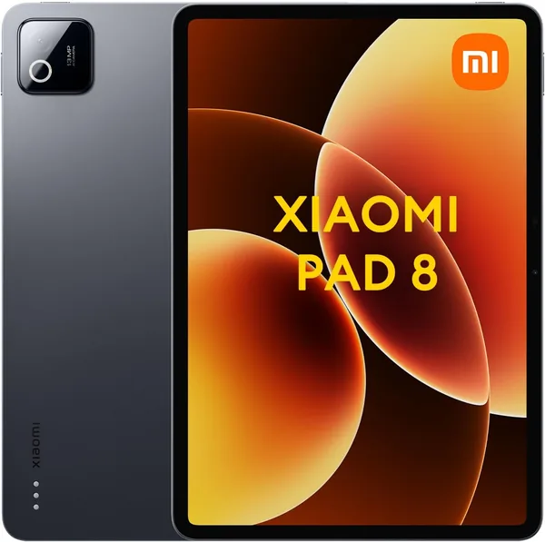 XIAOMI Pad 8 - 11.2" 3.2K Tablet (Snapdragon 8s Gen 4, 8GB RAM, 128GB ROM, WiFi 7, 1 Year Extra Warranty, 9200 mAh Battery, Charger Not Included) Grey