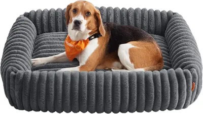 Feandrea Dog Bed Medium Sofa Grey 15% Off