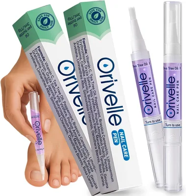 Orivelle Nagelpflegepen - Kosmetische Pflege für Nägel und Nagelhaut | Gefütterte Optik | Nagelpflegepen für den täglichen Gebrauch (Packung mit 2)