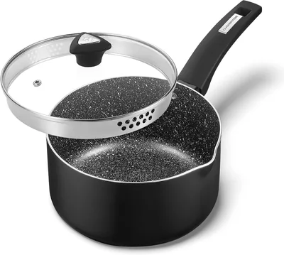 KOCH SYSTEME CS 20cm Nonstick Saucepan, 3 Quart Cooking Pot, 10% Off