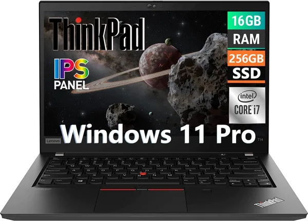 Lenovo Thinkpad T14 Gen 1 Business Laptop, 14-Inch FHD (1920x1080), Intel Core i7-10610U, 16GB RAM, 