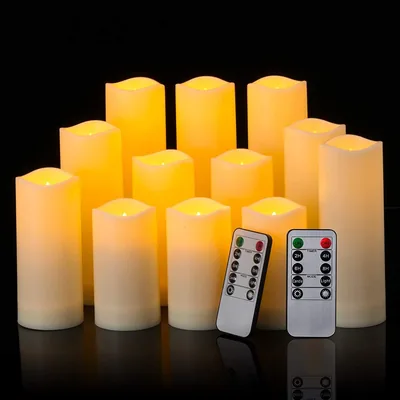 LIVEN 12 Pack Flameless Candles Best Deal