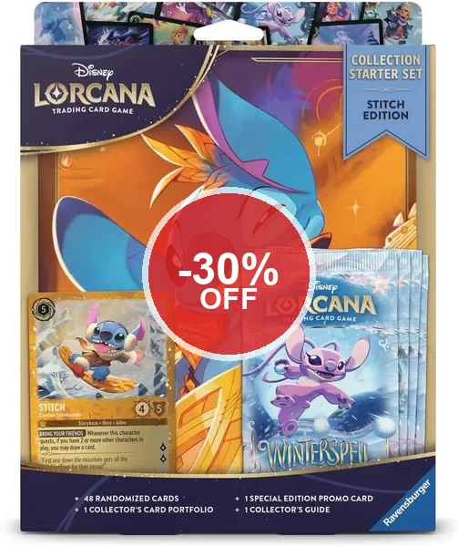 Disney Lorcana TCG: Collection Starter - Stitch Edition 30% korting
