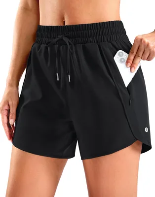 SANTINY Women's Running Shorts 5'' 2 Pockets Best Deal