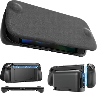 JSAUX Funda Split Every Day para Switch 2, cubierta frontal magnética desmontable, diseño compatible con dock, agarre ergonómico - Mejor Oferta
