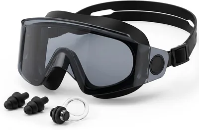 Gafas de natación Hingue Profesional sin marco, protección UV y recubrimiento anti-nube