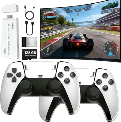 Game Stick Pro Wireless Gaming Console 128GB 20,000+ Games