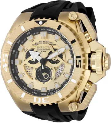 Invicta Men's Sea Hunter 57mm Gold Quartz Watch
