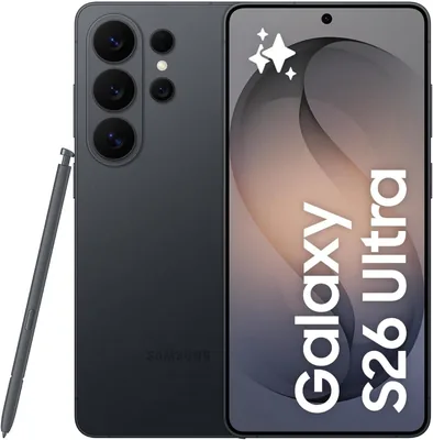 サムスン Galaxy S26 Ultra 512GB、ブラック、ギャラクシーAI対応、SIMフリースマートフォン、携帯電話、フェリカ対応、本物