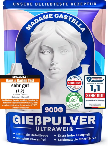 MADAME CASTELLA Casting Powder White 900 g